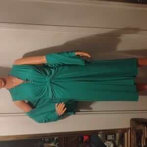 Elegant Teal Women's Dress Jewelry Included